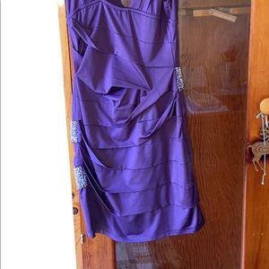 Purple Homecoming/ Semi Formal Dress